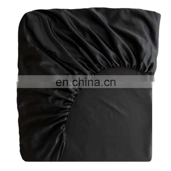 Amazon Hot Sale Soft 100% Microfiber Solid Color Bedding Sheet Set For Hotel photo-6