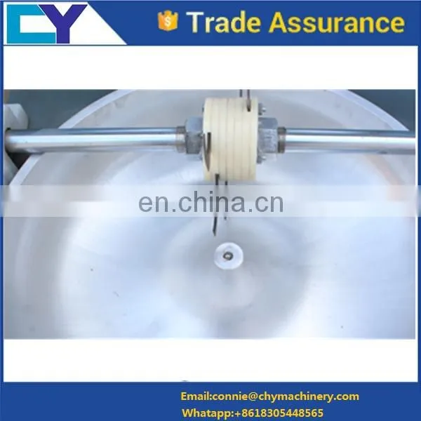 304 Stainless Steel Bowl Cutter Machine for Meat Chopping and Mixing photo-5