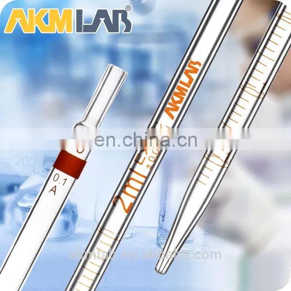 AKMLab Laboratory 0.1ml-50ml Clear Glass Transfer Measuring Pipette photo-5