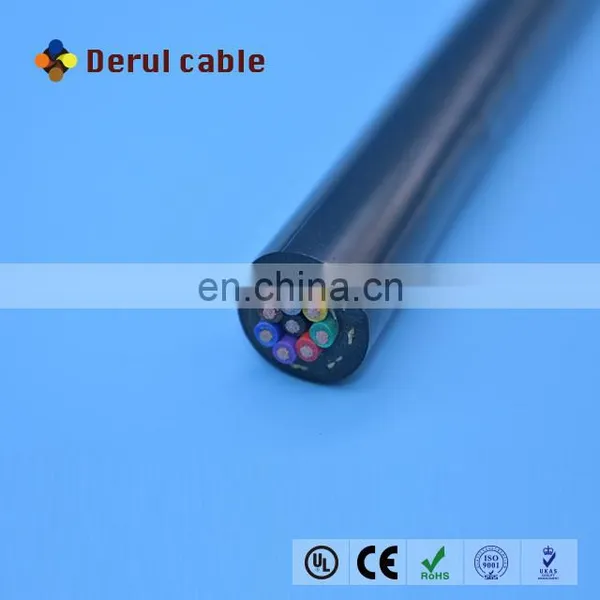 Welding Robot Arm Moving Cable 7 Cores Flexible Chain Cable