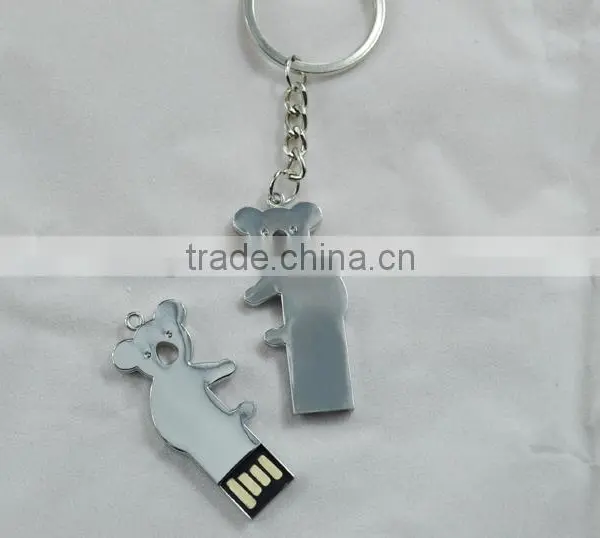 Wholesales Factory Price Promotional Metal Bear Usb Flash Drive photo-4