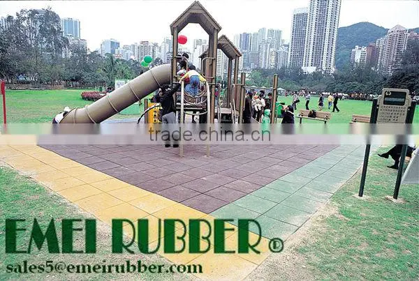 Interlocking Fitness Center Gym Rubber Flooring Tiles photo-6