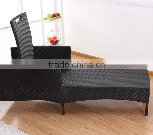 Patio Wicker Swimming Pool Rattan Reclining Lounge Chair