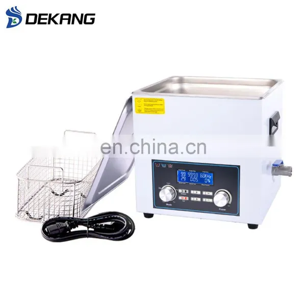 High Quality Multifunction 6.5L Portable Ultrasonic Jewelry Cleaner Machine Factory Price photo-3