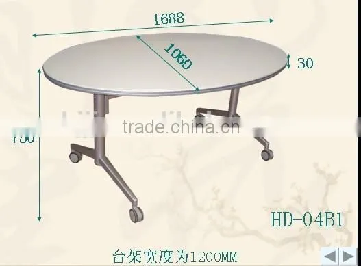 Aluminum Leg Office Table for Sale HD04B1-L photo-3