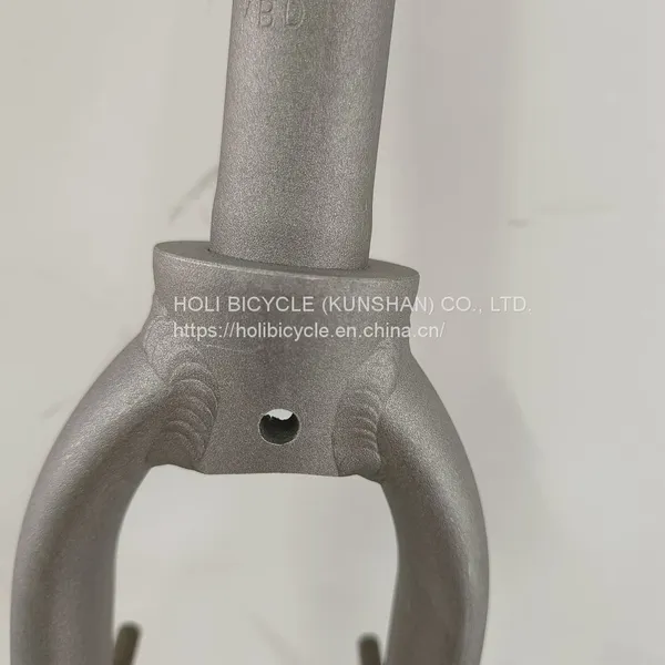 MTB Bicycle Fork Aluminium Moutain Bike Fork OEM Alloy Bike Fork With V-brake photo-3