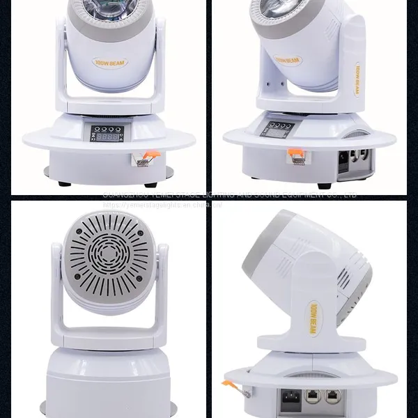 Professional Mini Led Beam Pattern Gobo Lighting 100W Spot Moving Head Led Stage Lights photo-3