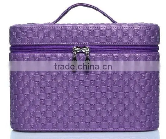 Custom Leather Cosmetic Box Packaging,cosmetic Gift Box,beauty Makeup Vanity Case,cosmetic Beauty Box photo-2