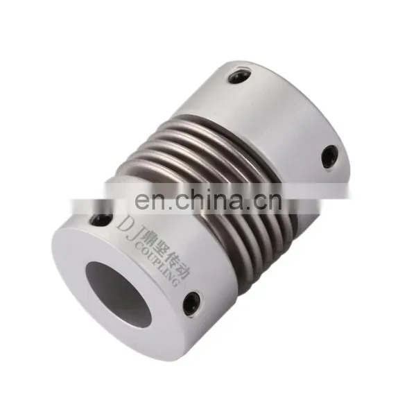 DR Aluminum Alloy Bellows Setscrew Shaft Coupling Motor Bellows Motor Shaft Coupling photo-4
