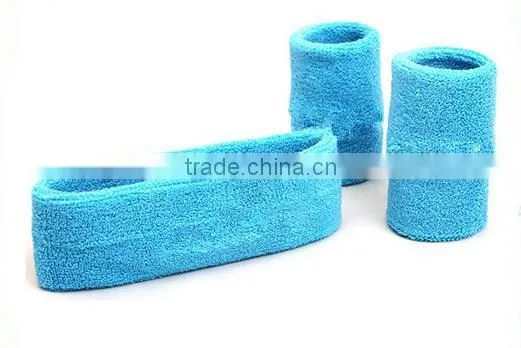 Fitness Cotton Sweat Sport Wristband photo-4