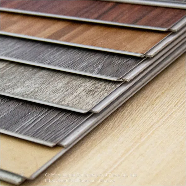 China Jingda Environmentally Friendly 4mm 5mm Waterproof Luxury Spc Flooring Floor for Interior Decoration photo-2