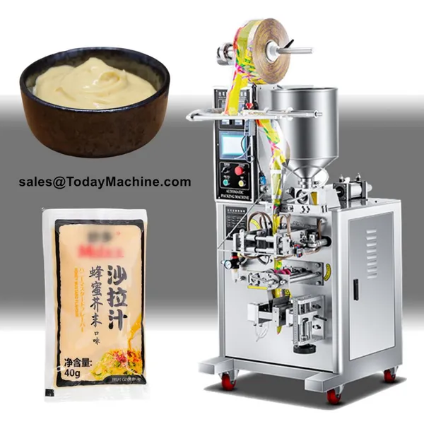 Automatic Vertical Shampoo Bag Filling Pouch Body Lotion Packaging Machine photo-4