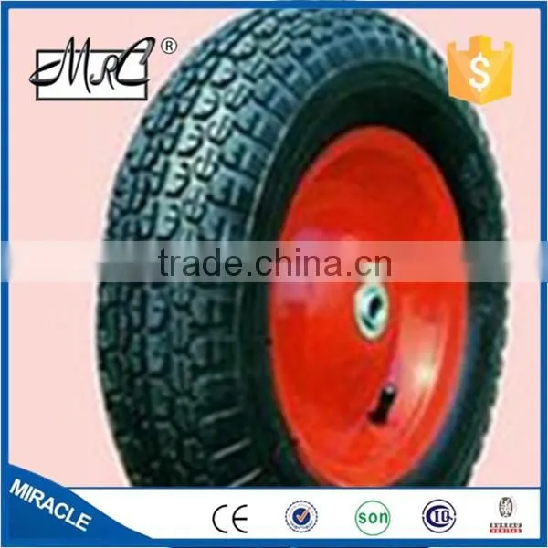 Made In CHINA Small Pneumatic Rubber Wheel Go Cart Wheelbarrow Wheel 14x3.50-8 photo-6