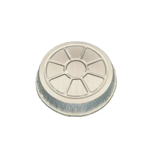 9 Inch Round Aluminum Foil Tray 1250ml Disposable Baking Pan for Food Serving and Takeout photo-4