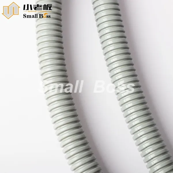 Lightweight and Flexible Corrugated PVC Pipe PVC Corrugated Pipe for Cable Protection photo-2