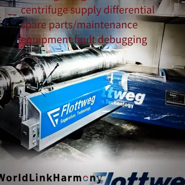 Whole Machine for Purchase and Order by Foreign Users of Two-phase Horizontal Screw Centrifuge for Separating Jilin Grape Juice and Pomace photo-3