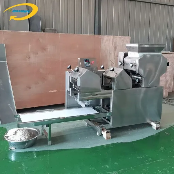Factory Used Noodle Making Machine Noodle Dough Kneading Rolling Machine Noodle Dough Cutter Machine on Sale photo-2