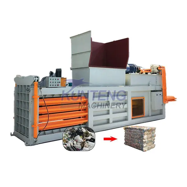 Waste Paper Carton Baling Press Machine Waste Plastic Compression Machine Plastic Baler Machine EPC