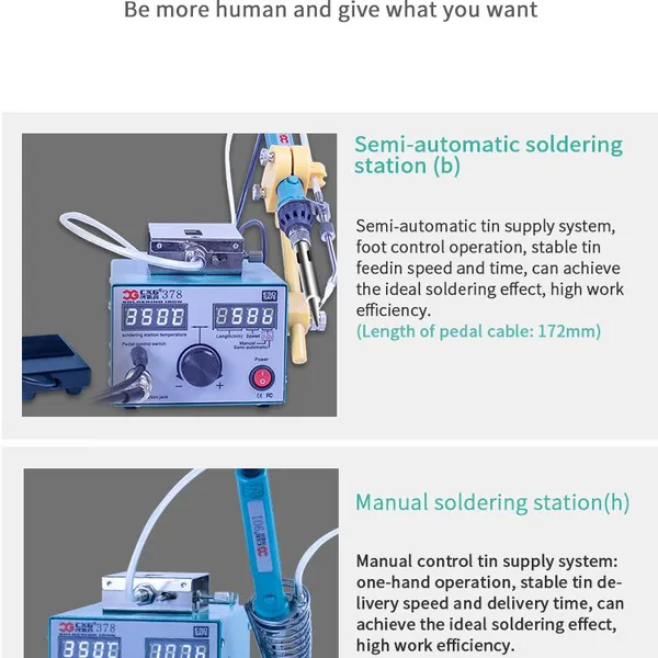 CXG 378 Automatic Tin Feeding Soldering Station photo-2