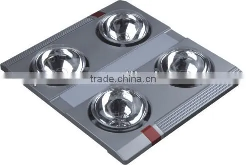 Bathroom Heat Lamp With Lights LINGPIU 3in1 Functions / Infrared Lamp Heat /fan / Light