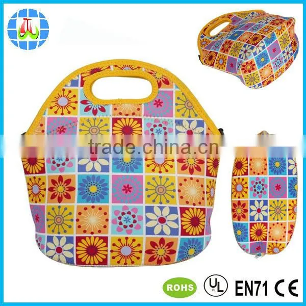 Portable Insulated Neoprene Food Bag Lunch for Pinic photo-6