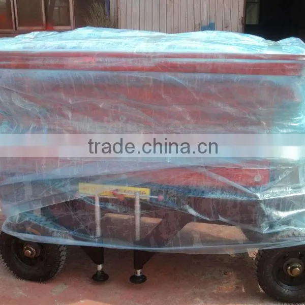 Small Hydraulic Four Wheels Mobile Toward Protable Hydraulic Scissor Lifting Platform/outdoor Scissor Lift Platform photo-5