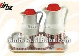 5PCS Deluxe Tea & Coffee Vacuum Flask Set