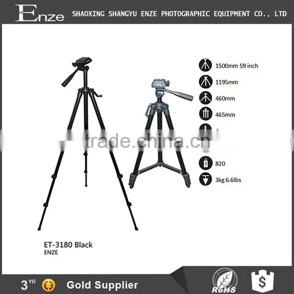 Aluminum Lightweight Flexible Compact Camera Tripod Stand for Dslr photo-2
