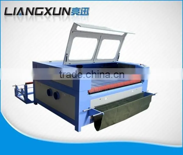 LX1610SC Jinan Factory Fabric Laser Cutting Machine Auto Feeder Price photo-2
