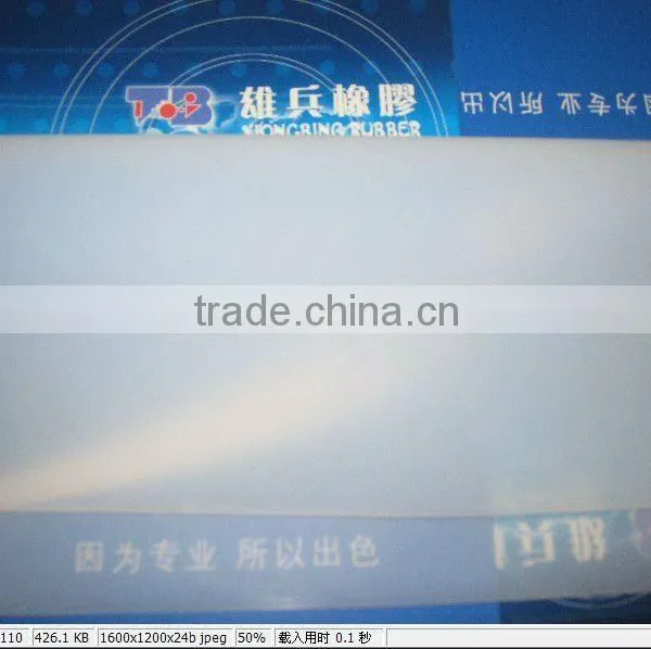 Clear silicone sheet / silicone thin sheet