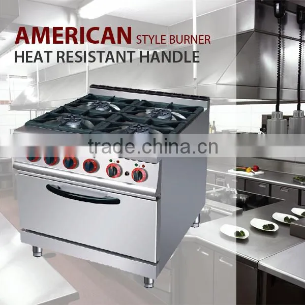 Heat Resistant 4 Burner Gas Cooker With Oven photo-2