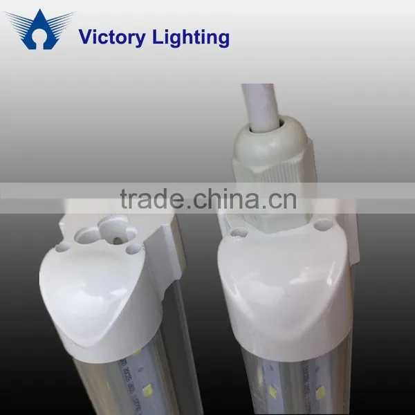 Manufacturing CE Rohs Dlc Emc Certified v Shape Light Tube Led t8 Tube Light 4ft 22w Japanese Led Light Tube 24w t8 photo-2