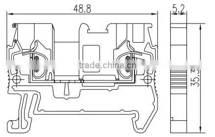 ST3-2.5 Spring Terminal Block Electric Terminal Block photo-6