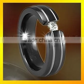 Black Tungsten Rings Cheap Jewelry Rings for Men photo-4