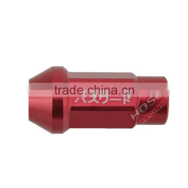 JDM M12X1.5 Aluminum Base Close L:50MM Wheel Lug Nuts photo-3