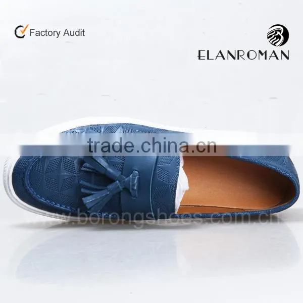Fashion Man Leather Casual Shoes With Tassel Buy Shoes Wholesale photo-5