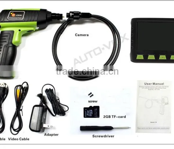 3.5" LCD Endoscope Video Inspection Camera Scope 5.5mm photo-6