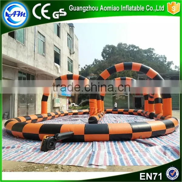 Outdoor Inflatable Race Track r Track for Sale Inflatable Zorb Ball Track for Rental photo-3