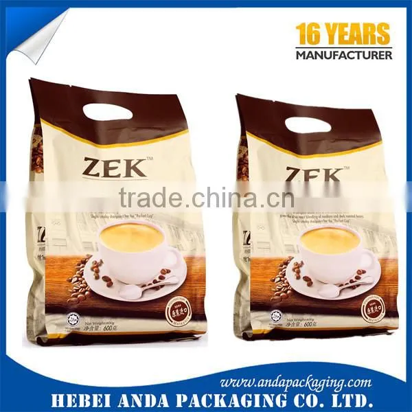 Wholesale Printed Coffee Bag Plastic Packaging / Custom Coffee Pouch / Coffee Sachet Plastic Roll Film Packaging Supplier's Choice photo-6