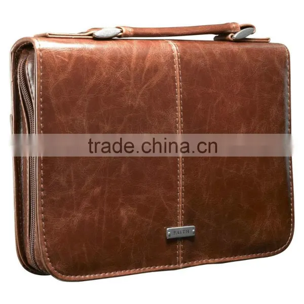 Customized Bulk Bible Cover Promotion for Christians Use With Metal Lable photo-3