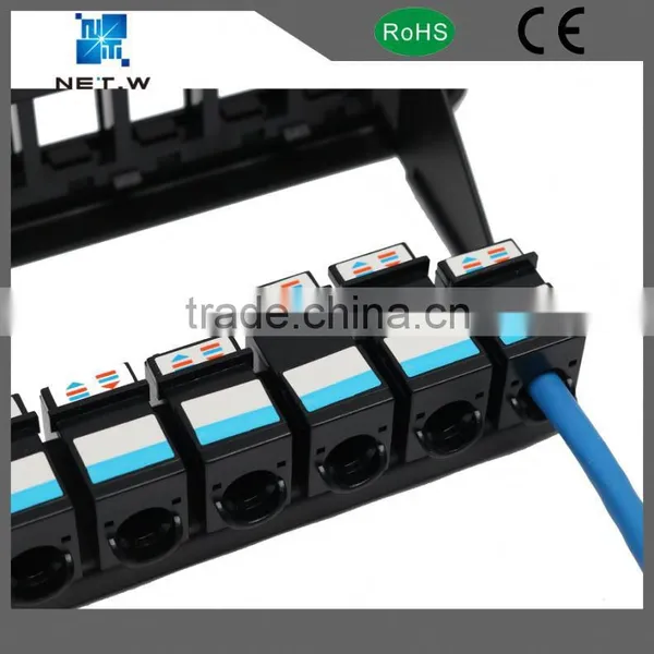 Cat6 Utp Elite Patch Panel 24 Port Manufacturer