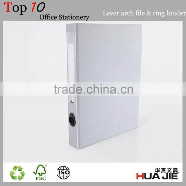PVC Cardboard Lever Arch File Folder 2 Ring Binder photo-6