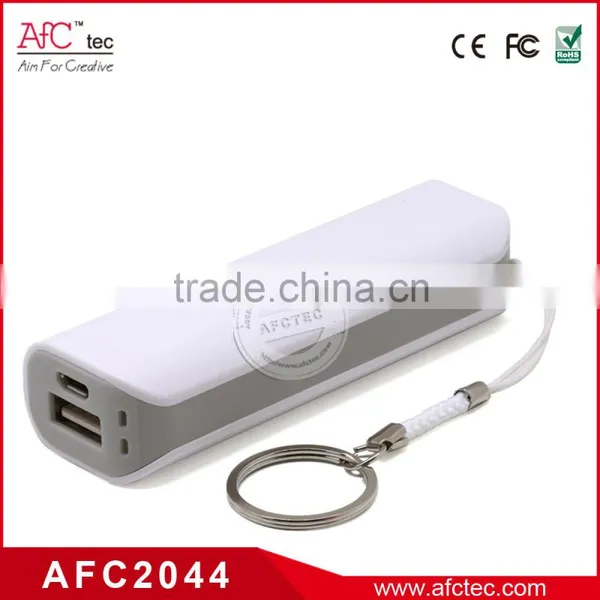 2200mah 2600mah Fashion 18650 Battery External Mini Power Bank for Smartphone photo-3