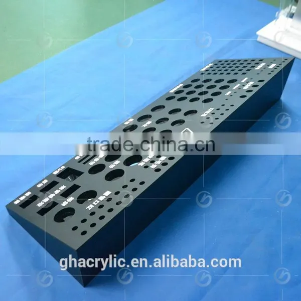 Modern Customized Acrylic Display,black Makeup Case Foe 3ce Products photo-6