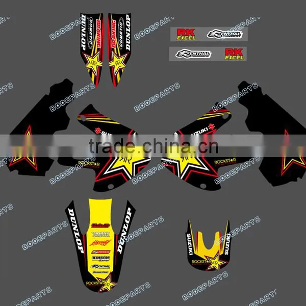 ATV QUAD BIKE Decals Sticker for RM125 RM250 1999 2000(DST0155) photo-2