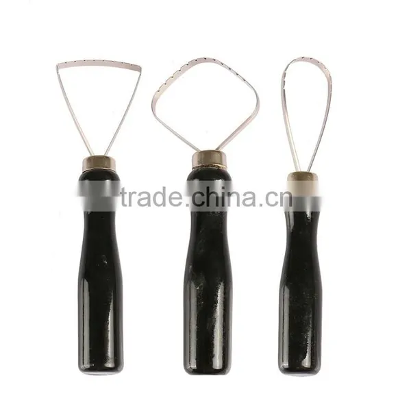 Wooden Handle Pottery Clay Sculpture Knife Tools photo-2