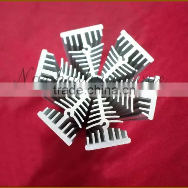 Production and Sales Aluminum Extrusion Radiator Aluminum Extrusion Heatsink Aluminum Extrusion Radiator photo-5