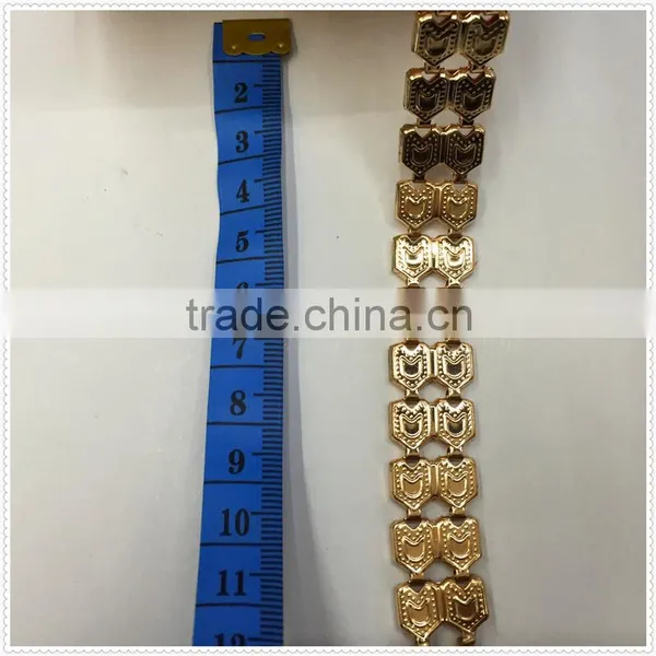 Double Polygon Chain,very Popular in 2015 for Belt Chain,jewelry and Clothes