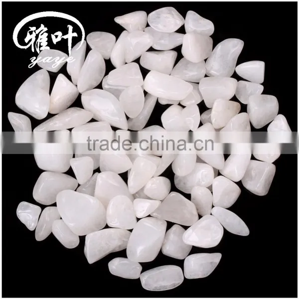 Natural Stones Chips/White Jade Stones Chips/Gemstones Chips photo-2