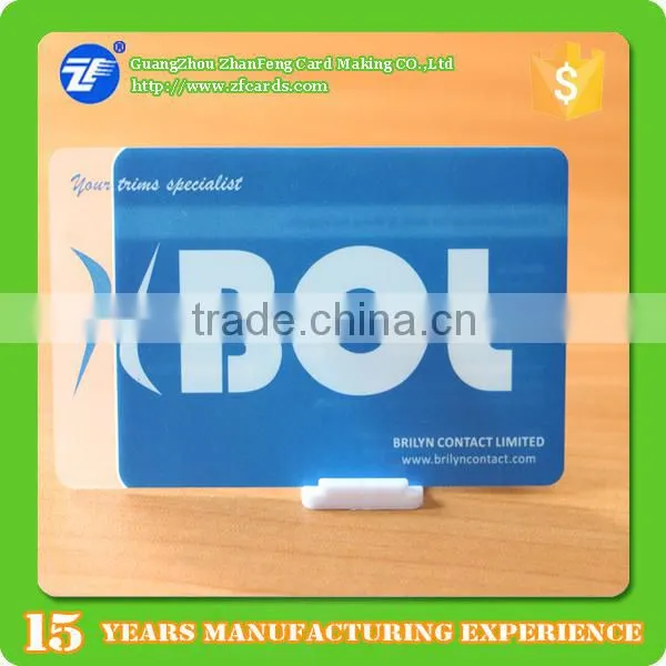 Factory Price Clear Business Transparent Card photo-3